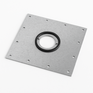 Metalowa płyta montażowa wpustów rainplus 40-110 1mm Valsir