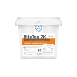 Masa izolacyjna SUEZ BituTop 2K dwuskładnikowa, grubowarstwowa, bitumiczna