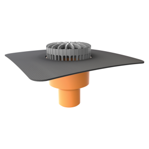 Wpust tarasowy pionowy TWT S EPDM Hertalan Easy Cover Topwet