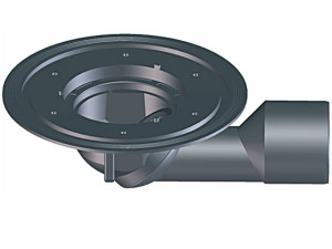 Korpus balkonowy HL80K DN50/75