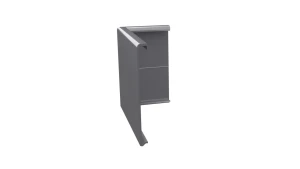 Narożnik Renoplast łącznikowy/zakończenie do balkonów typu loggia 90 do profilu W35+ 5x10cm