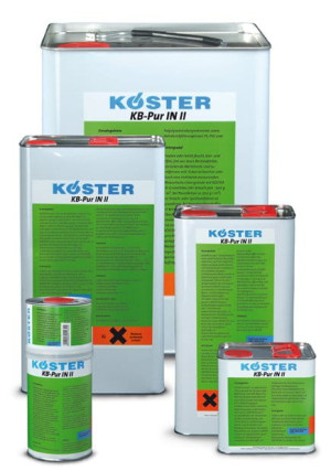 KOESTER IN 2 Bezrozpuszczalnikowa, dwuskładnikowa, poliuretanowa żywica iniekcyjna o niskiej lepkości