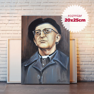 Obraz (20x25 cm) ks. Franciszka Blachnickiego