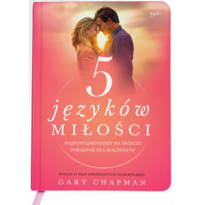 5 języków miłości - oprawa zintegrowana z tasiemką. Chapman