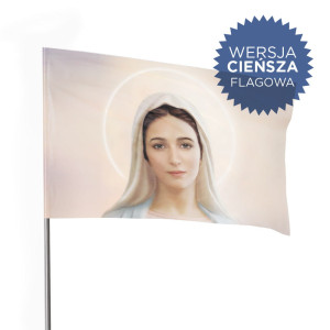 Flaga Kecharitomene. Wymiar 100x60. Lekka