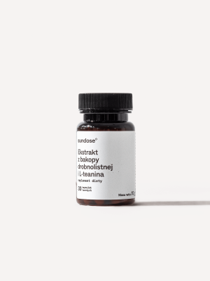 Sundose° Ekstrakt z bakopy drobnolistnej i L-teanina