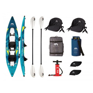 Kajak pompowany Aqua Marina Steam ST-412 13'6" 2-os