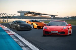 Jazda po torze Lamborghini Gallardo + Audi R8 V10 + Ferrari F430
