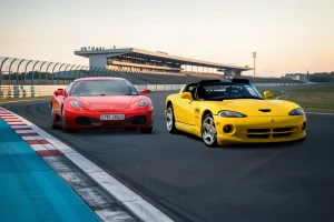 Jazda po torze Ferrari F430 + Dodge Viper