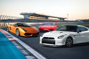 Jazda po torze Lamborghini Gallardo + Nissan GT-R + Ferrari F430
