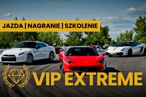 Pakiet prezentowy dla mężczyzn. Voucher na przejazd  Pakiet VIP Extreme