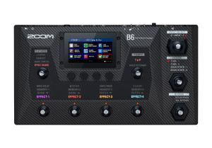 ‌Zoom B6 - Multi-Effects Processor for Bass