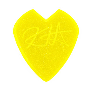 DUNLOP KIRK HAMMETT YELLOW GLITTER /6szt./ - gu...