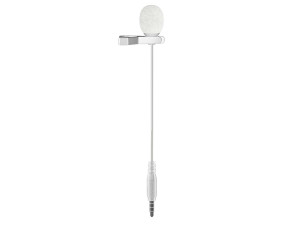 CKMOVA AC-VM1W - Weißes Lavalier-Mikrofon