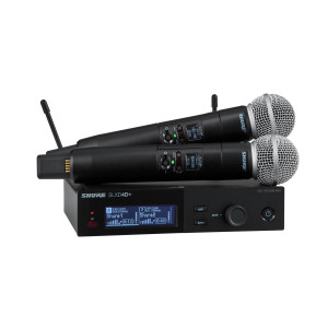 SHURE SLXD24D+E/58-G65 - Funkmikrofonsystem