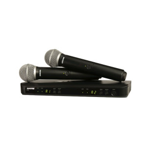 Shure BLX288E/PG58-H8E - Dual Handheld System