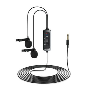 CKMOVA LCM5D - Doppel-Krawattenmikrofon für Ca...