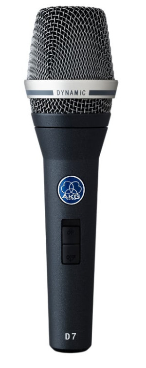 AKG D7s - dynamische Referenz-Gesangsmikrofon