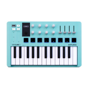 Arturia MiniLab 3 Aquamarine - MIDI-Controller