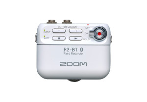 ‌Zoom F2-BT White - Field Recorder with Bluet...