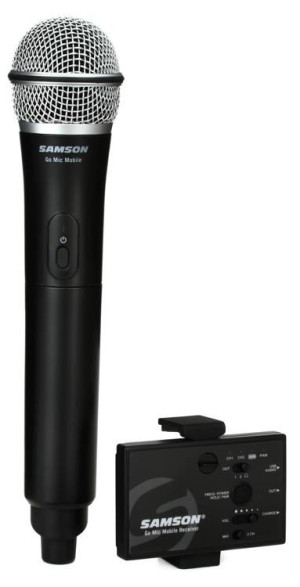 ‌Samson GO MIC MOBILE - 2 kanałowy zestaw be...