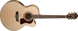 ‌WASHBURN HJ 40 SCE (N) - Jumbo acoustic guitar