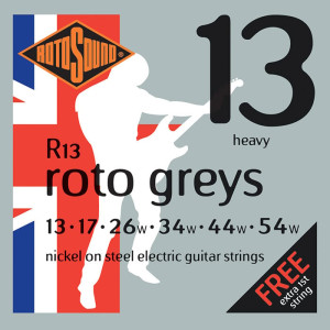 Rotosound Roto (owijka niklowa) R13 - struny do...