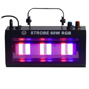 LIGHT4ME STROBE 60W RGB - stage strobe light