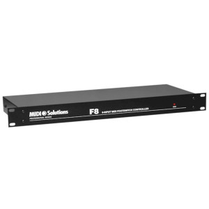 MIDI SOLUTIONS- F8 FOOTSWITCH / MIDI CONVERTER