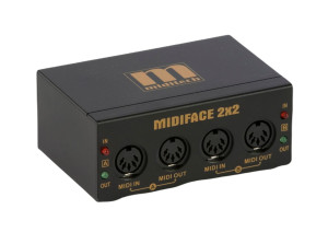 MIDITECH MIDIFACE 2x2 - Interfejs MIDI