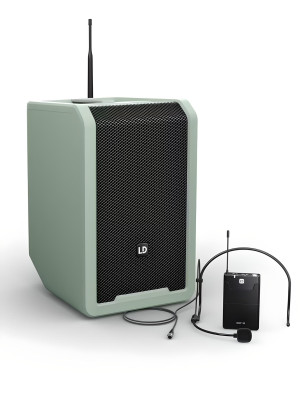 LD Systems ANNY® 8 BPH B8 GN – Tragbares Blu...