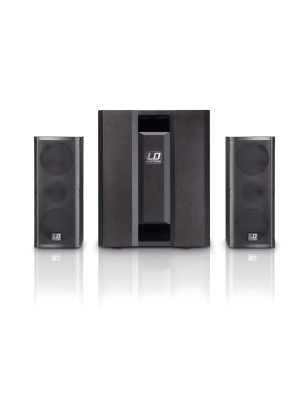 LD Systems DAVE 8 ROADIE – Tragbares 2.1 PA-S...