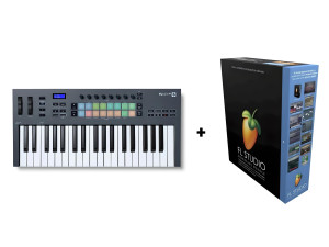 Novation FLkey 37 + FL Studio Signature Bundle ...