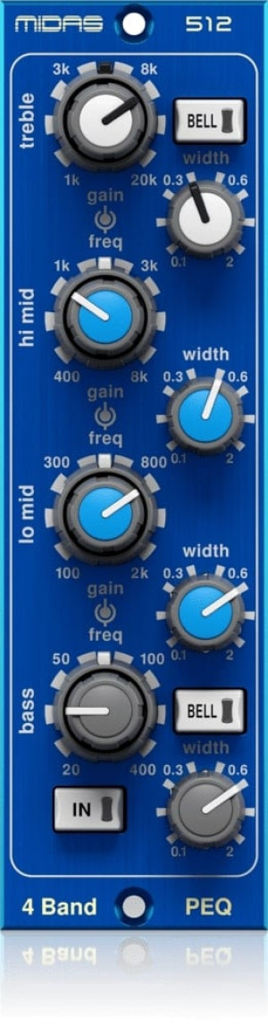 ‌Midas PARAMETRIC EQUALISER 512 V2 - 500 Seri...