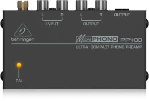 Behringer PP400 - Ultrakompakter Phono-Vorverst...