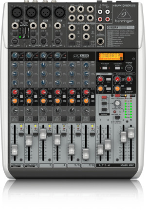 Behringer QX1204USB - Extrem rauscharmer Analog...