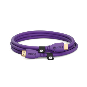 Rode HDMI CABLE 15PU - Lila HDMI-Kabel 1.5m