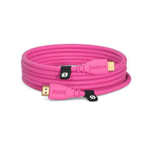 Rode HDMI CABLE 3P - Rosa HDMI-Kabel, 3 m
