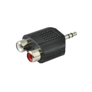 SSQ HA6 - Adapter 2 x female RCA - Stereo Jack ...