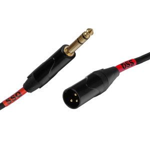 SSQ JSXM10 Event - Jack Stereo 6.3 - XLR Männl...