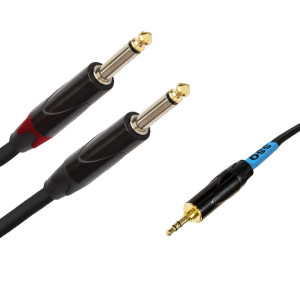 SSQ MIJM2 - kabel jack stereo 3,5mm - 2x jack m...