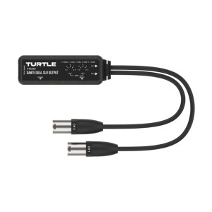 Turtle TAV-D2XDE 2CH Analog XLR Output - Adapte...