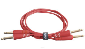 UDG ULT Cable 2x1/4' Jack Red ST 1.5m - audio c...