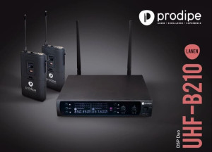 Prodipe B210DUO DSP UHF - system bezprzewodowy ...