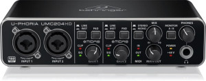 Behringer UMC204HD - USB Audio Interface
