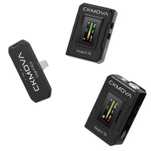 ‌CKMOVA Vocal X V4 MK2 - Wireless USB-C micro...