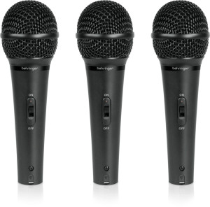 Behringer XM1800S - 3 Dynamic Cardioid Vocal