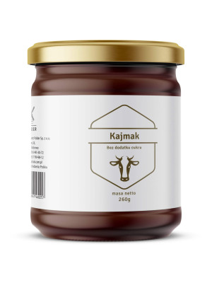 POLDER KAJMAK MASA KRÓWKOWA BEZ CUKRU 260G ERYTRYT