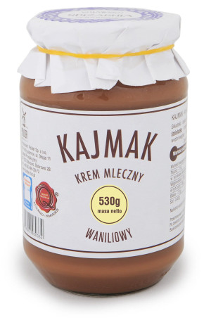 POLDER KAJMAK KREM MLECZNY WANILIOWY 530G