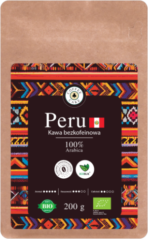 ECOBLIK KAWA PERU BEZKOFEINOWA EKO 200G